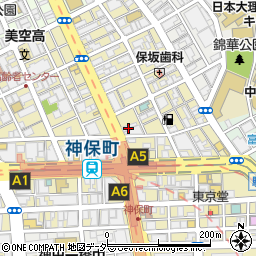 東京都千代田区神田神保町1丁目14-3周辺の地図