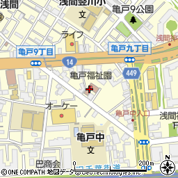 江東区まつのみ作業所周辺の地図