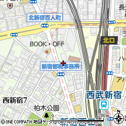 ＧＯＷＡ西新宿周辺の地図