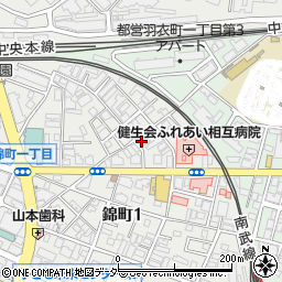 ＭＥＩＪＩ　錦町販売所周辺の地図