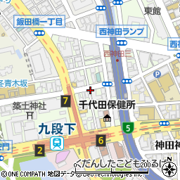 雲林坊 九段店周辺の地図