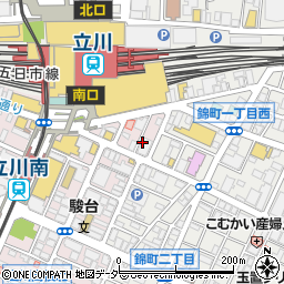 スギ薬局　立川柴崎店周辺の地図
