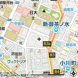 東京都千代田区神田駿河台3丁目9周辺の地図