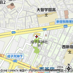 ナビパーク西新宿第２駐車場周辺の地図