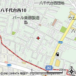 ドエル八千代台弐番館周辺の地図