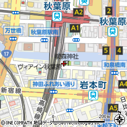 柳森神社児童遊園周辺の地図
