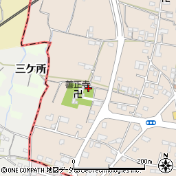 山梨県甲州市塩山下塩後325周辺の地図