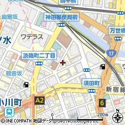 神田連雀亭周辺の地図