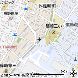東京都江戸川区下篠崎町5周辺の地図