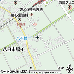 千葉県匝瑳市八日市場イ453-587周辺の地図