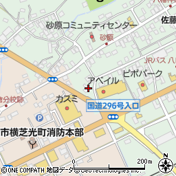 千葉県匝瑳市八日市場イ754周辺の地図
