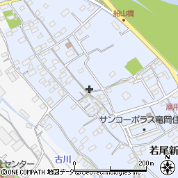 山梨県韮崎市龍岡町若尾新田309周辺の地図