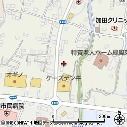 丸亀製麺甲州店周辺の地図