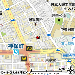ＥＮＥＯＳ神保町ＳＳ周辺の地図