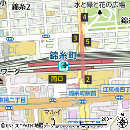 錦糸町駅 東京都墨田区 駅 路線図から地図を検索 マピオン