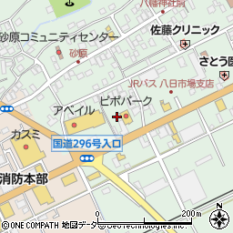 千葉県匝瑳市八日市場イ665-6周辺の地図