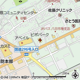 千葉県匝瑳市八日市場イ665-10周辺の地図
