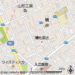 エヴァーグリーン瑞江京成ビルサービス周辺の地図