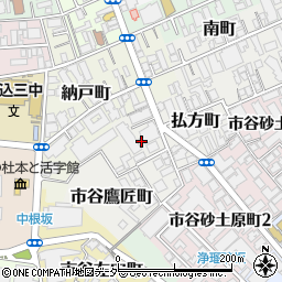 東京都新宿区払方町25周辺の地図