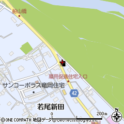 山梨県韮崎市龍岡町若尾新田461-1周辺の地図