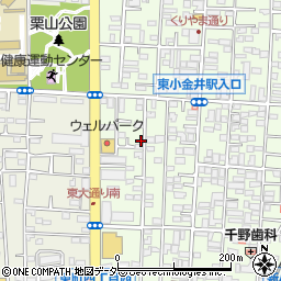 東京都小金井市東町4丁目13-30周辺の地図
