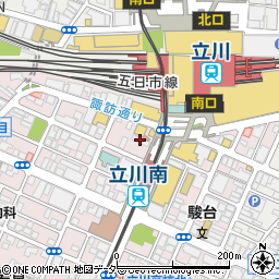 ときわ亭立川南駅前店周辺の地図