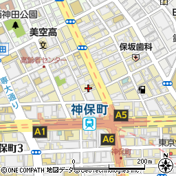 東京都千代田区神田神保町2丁目14-4周辺の地図