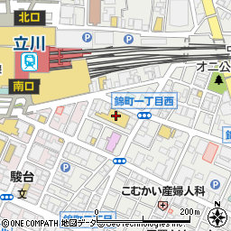 貢田周辺の地図