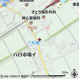 千葉県匝瑳市八日市場イ210周辺の地図