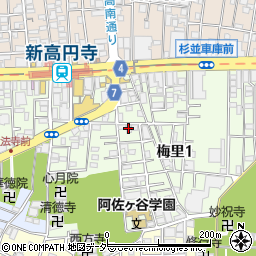 津原荘周辺の地図