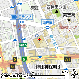 東京都千代田区神田神保町3丁目8周辺の地図