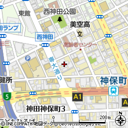 東京都千代田区神田神保町2丁目8周辺の地図