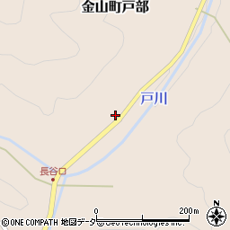 岐阜県下呂市金山町戸部1351周辺の地図
