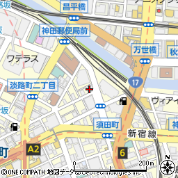 上越スターチ株式会社　東京オフィス周辺の地図
