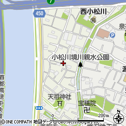 東京都江戸川区西小松川町6周辺の地図