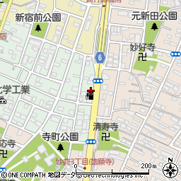 株式会社小川石油店　セルフ行徳店周辺の地図