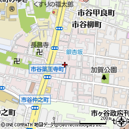 東京都新宿区市谷薬王寺町5周辺の地図