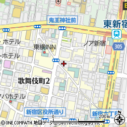 BAR TOKYO バートーキョー周辺の地図