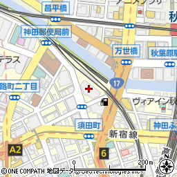ＪＲ神田万世橋ビル駐車場周辺の地図