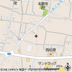 山梨県甲州市塩山下塩後541周辺の地図