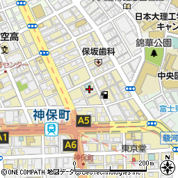 東京都千代田区神田神保町1丁目30周辺の地図