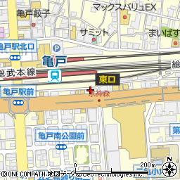 メンタルオフィス亀戸周辺の地図