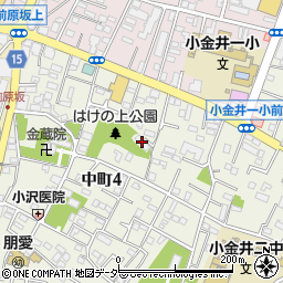 オリエントコーポレーション小金井社宅周辺の地図