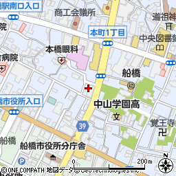 船橋駅前通り法律事務所周辺の地図