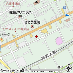 千葉県匝瑳市八日市場イ479周辺の地図