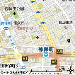 魚酒場ピン 神保町店周辺の地図
