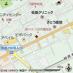 千葉県匝瑳市八日市場イ661周辺の地図