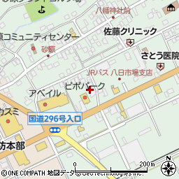 千葉県匝瑳市八日市場イ748周辺の地図