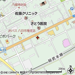 千葉県匝瑳市八日市場イ473周辺の地図