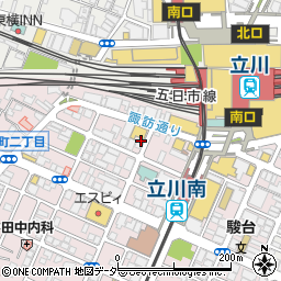 居酒屋 花道 立川店周辺の地図